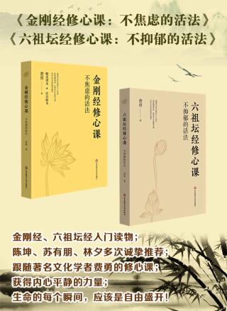 金刚经修心课：不焦虑的活法+六祖坛经修心课：不抑郁的活法