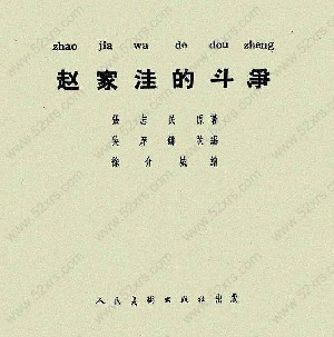 赵家洼的斗争