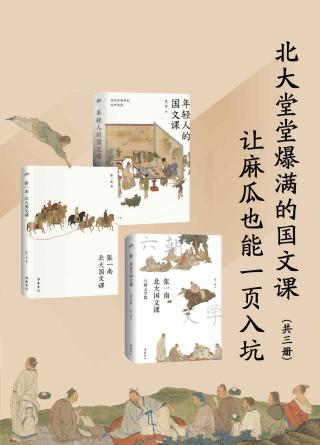 北大堂堂爆满的国文课：让麻瓜也能一页入坑【3册】