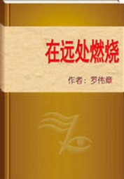 在远处燃烧
