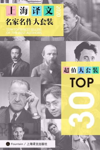 上海译文TOP30名家名作大套装【30册2020年版】