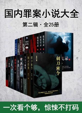 国内罪案小说大全·第而辑【25册】